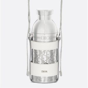 Dior Aqua Water Bottle with Shoulder Strap